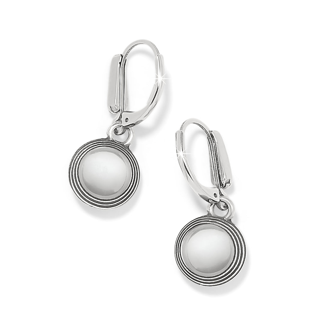 Brighton | Meridian Aurora Leverback Earrings-Amethyst