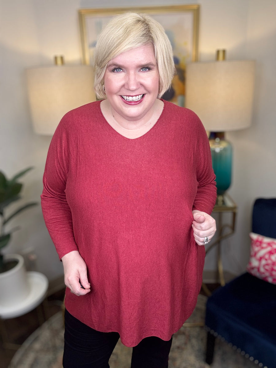 All At Once Curvy Sweater-7 Colors!