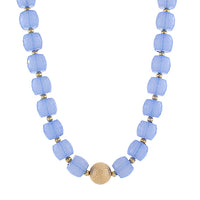 Faceted Beaded Necklace-3 Colors
