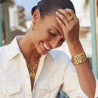 Brighton | Contempo Medallion Charm Necklace-Gold