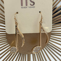 Music Note 1 Earrings