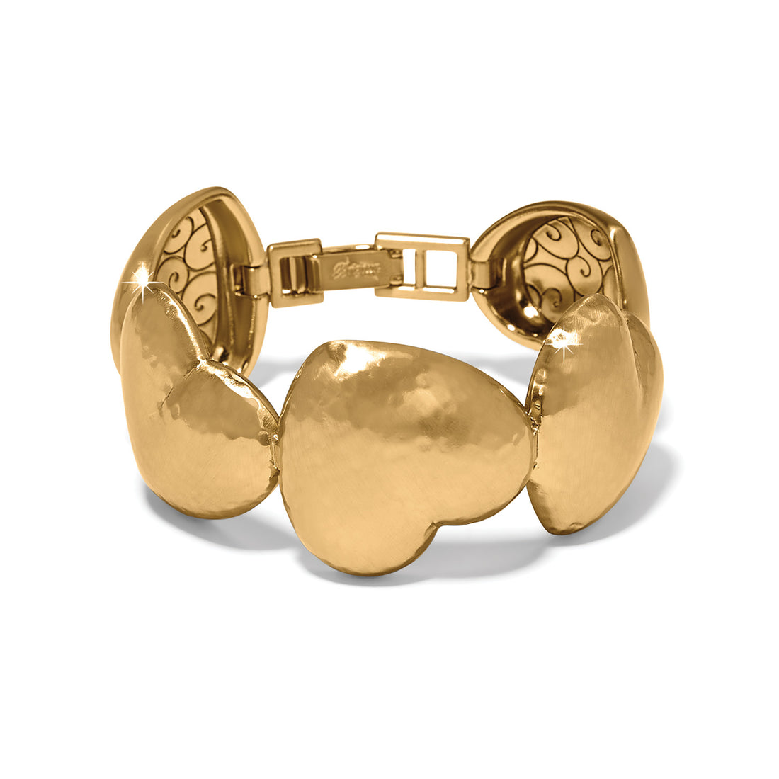 Brighton | Trianon Heart Link Bracelet-Gold