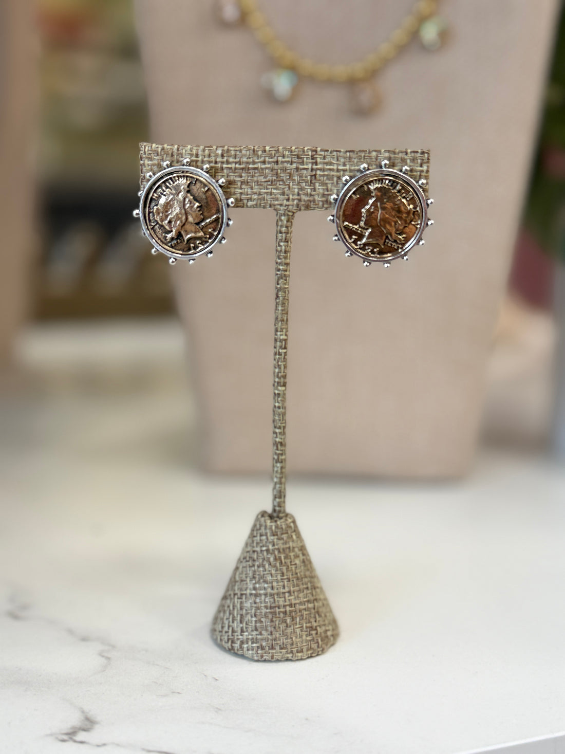 Don’t Know You Need Me Coin Earrings