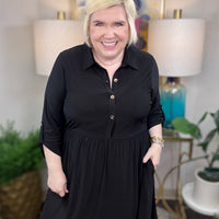 No Looking Back Curvy Dress-2 Colors