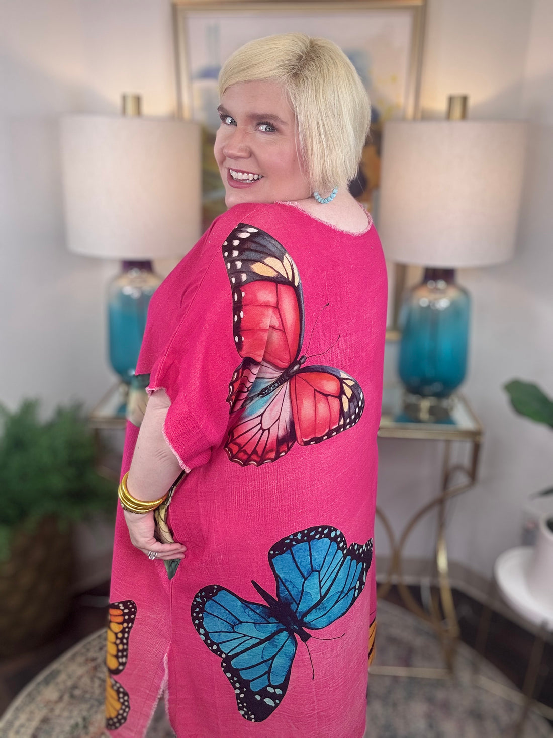 Butterfly Dreams Curvy Dress