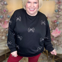Bows and Glitz Sweatshirt