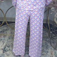 Mary Square Pajamas-Santa Bows