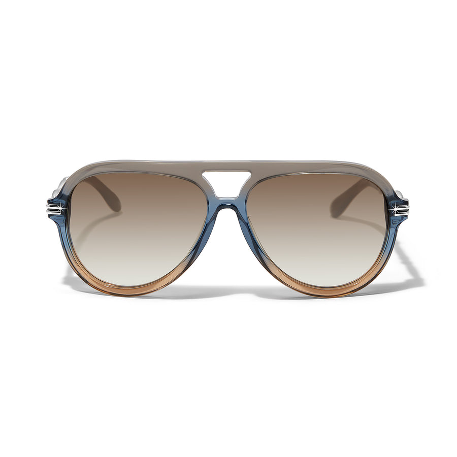 Brighton | Interlok Twist Aviator Sunglasses