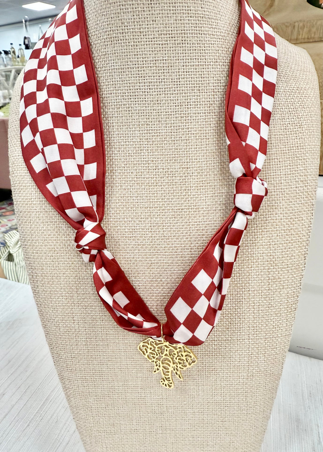 Go Sports! Scarf Necklace