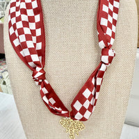 Go Sports! Scarf Necklace