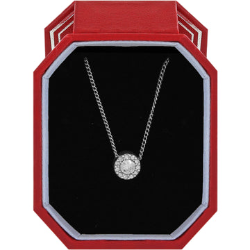 Brighton | Illumina Solitaire Necklace Gift Box-Silver