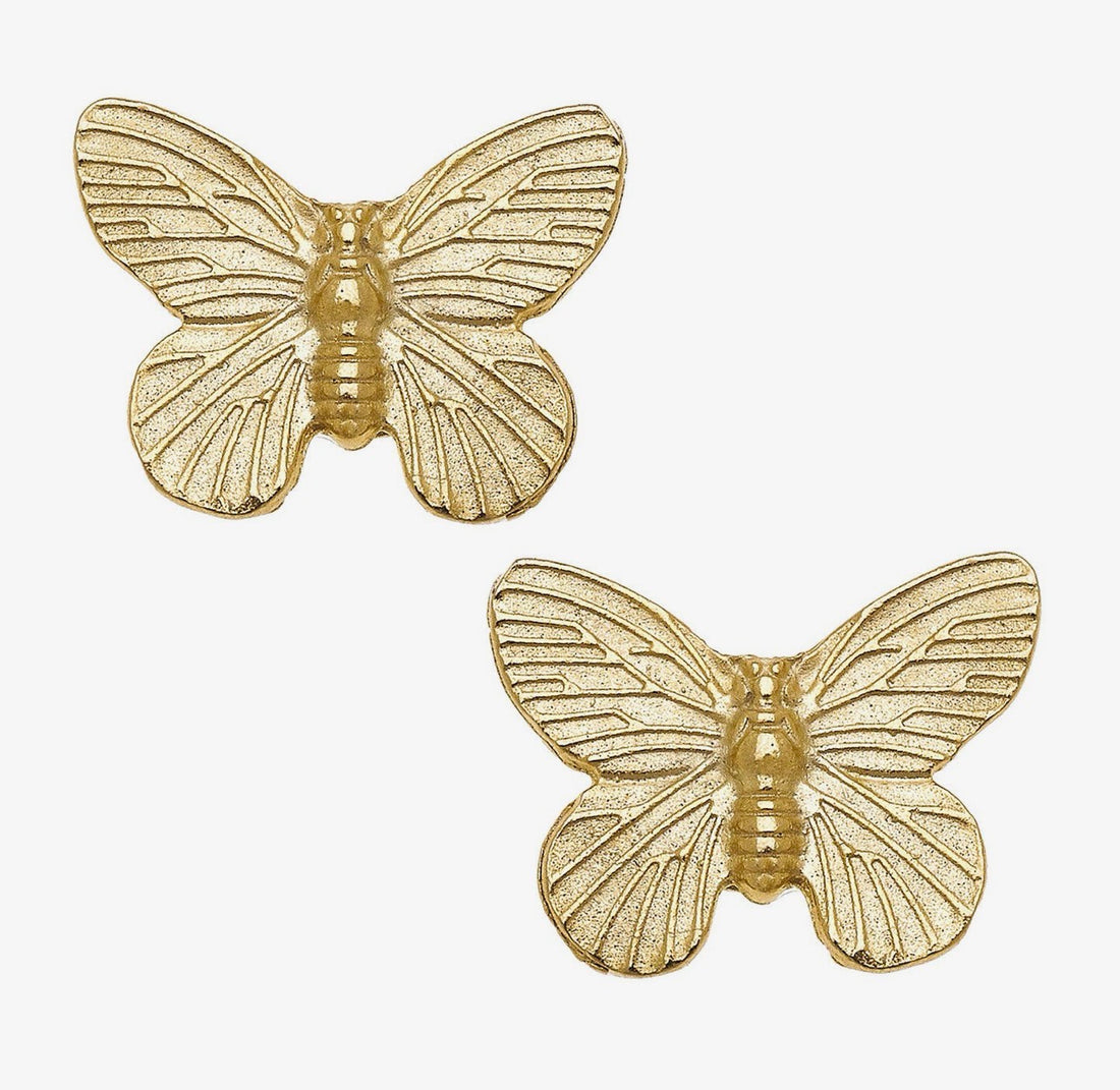 Susan Shaw | Butterly Stud Earrings