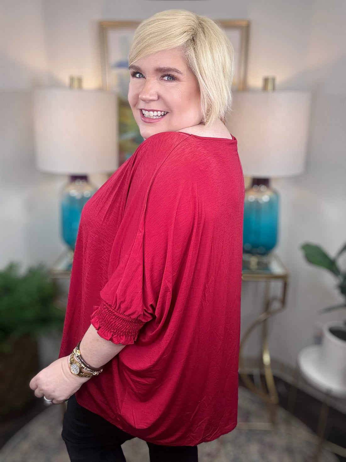 Back To The Start Curvy Top