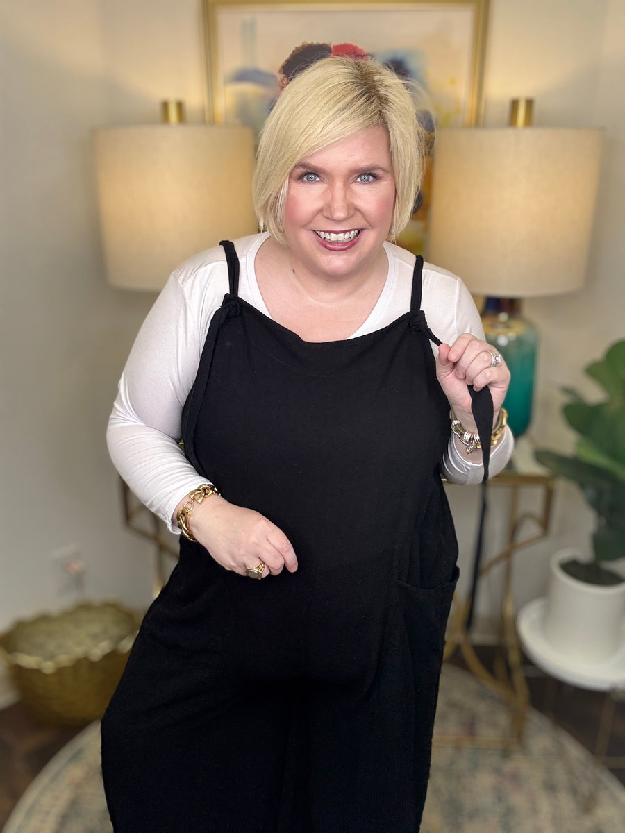 Off Duty Curvy Jumpsuit