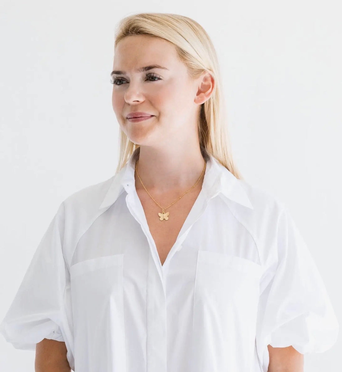 Susan Shaw | Dainty Butterfly Necklace