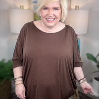 Back To The Start Curvy Top