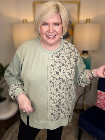 Running The Show Curvy Top