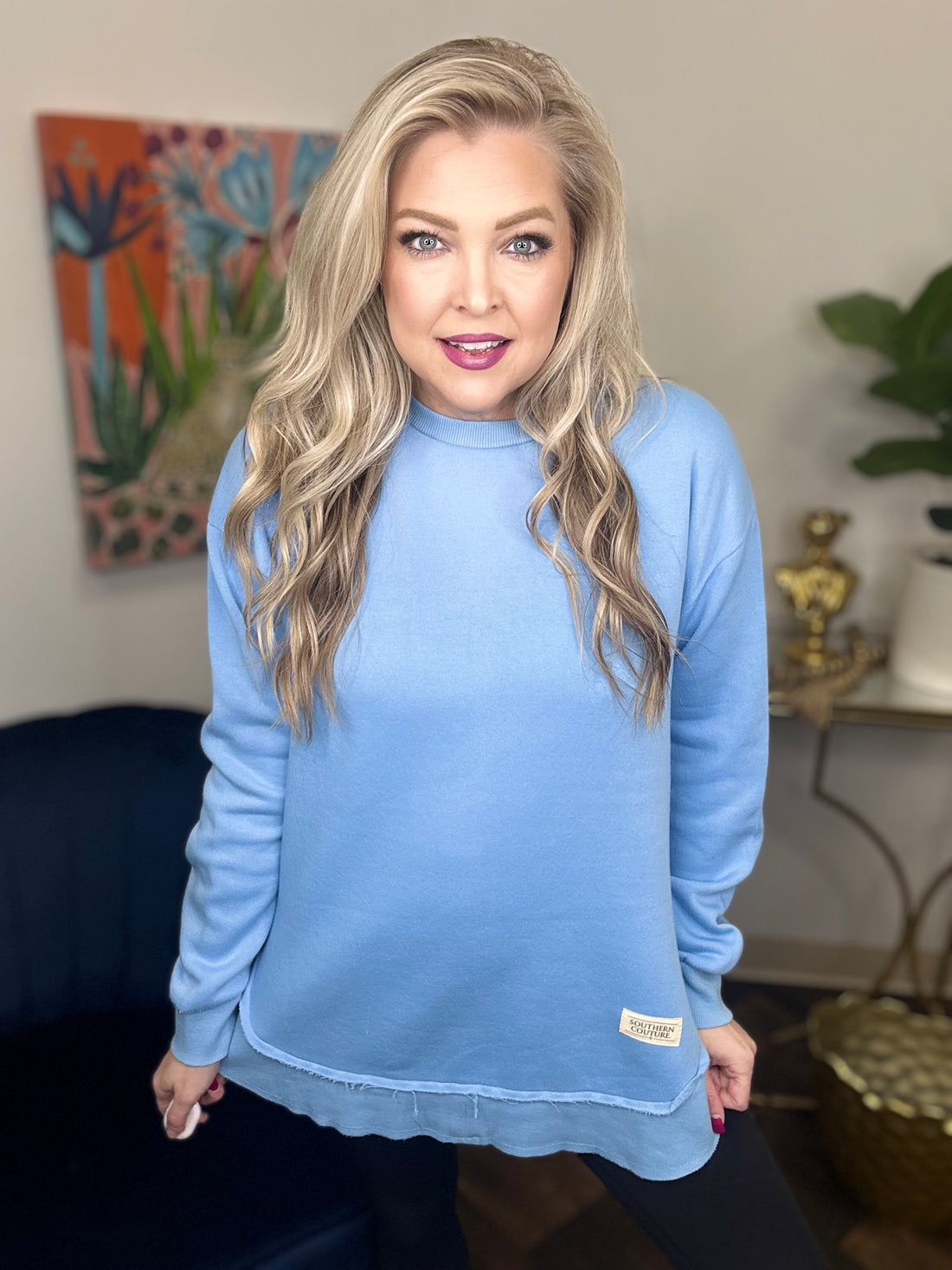 Southern Couture Comfy Round Here Sweatshirt