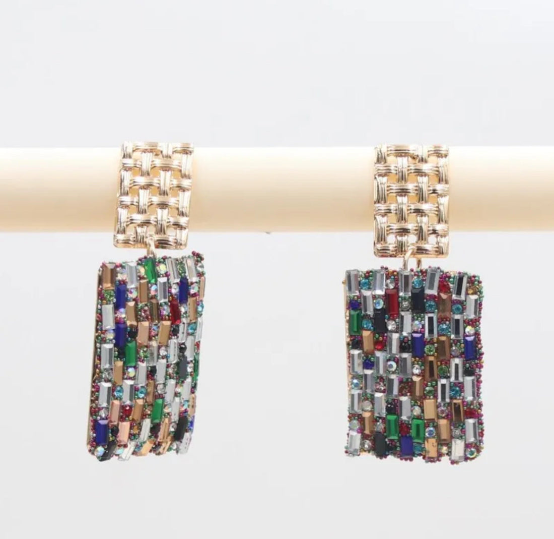 Through The Looking Glass Earrings-10 Colors!