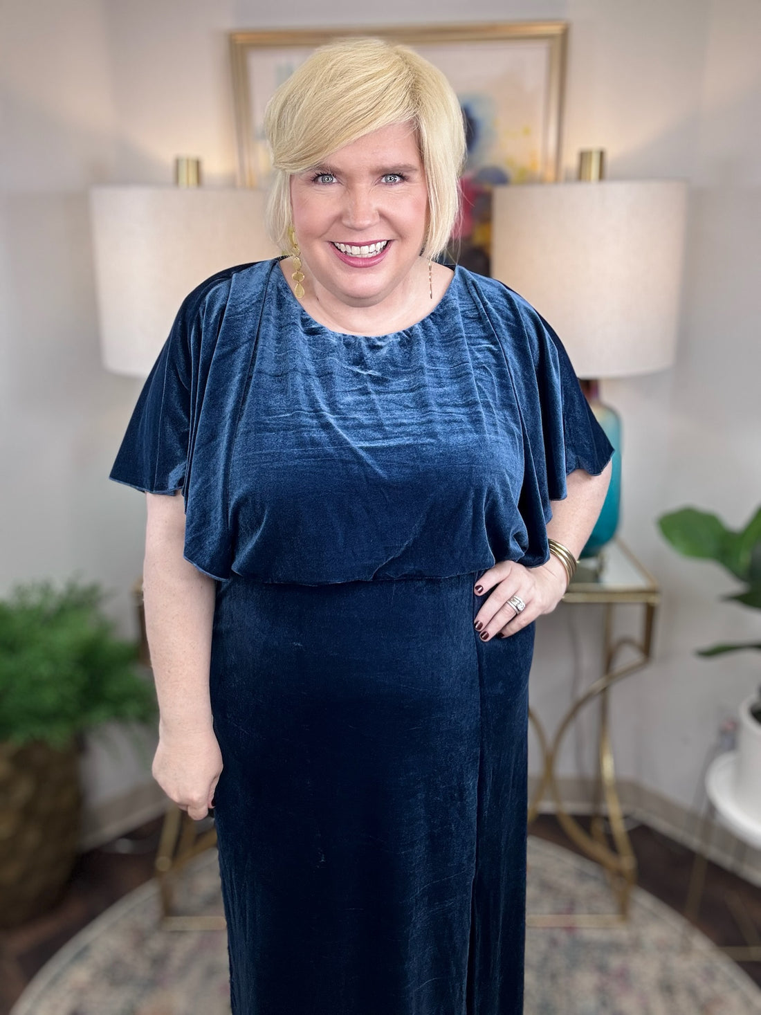 Grand Entrance Curvy Dress