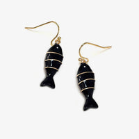 Sardine Fish Earrings-2 Colors!