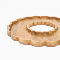 Mary Square Wreath Bow Magnetic Board