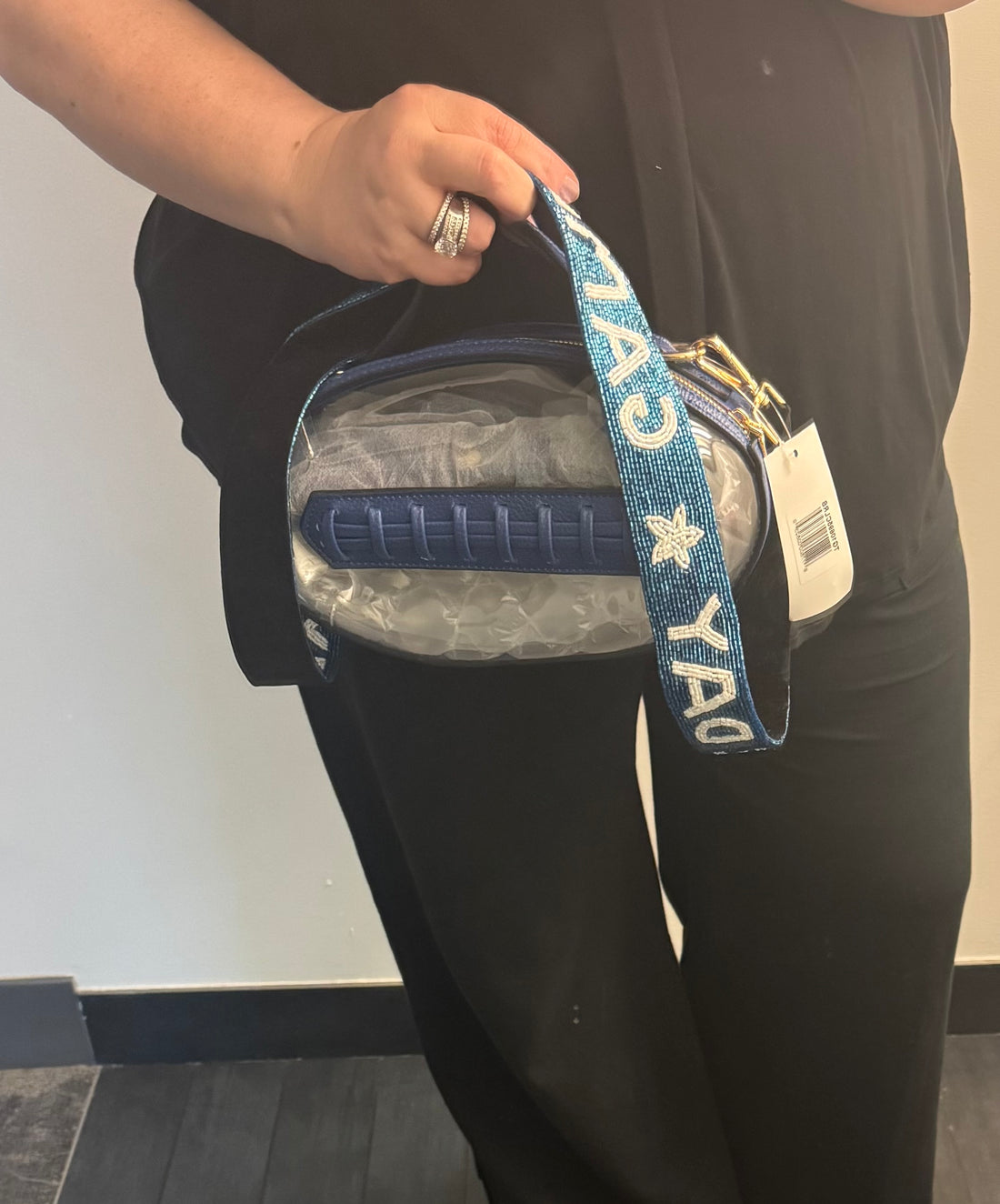 Game Day Beaded Purse Strap