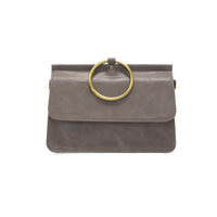 Joy Susan | Aria Ring Bag-Taupe Gray