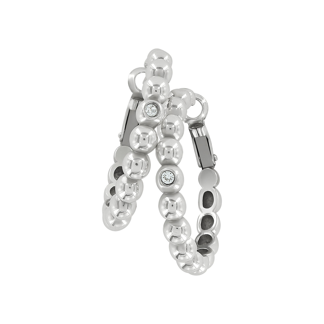 Brighton | Twinkle Granulation Medium Hoop Earrings