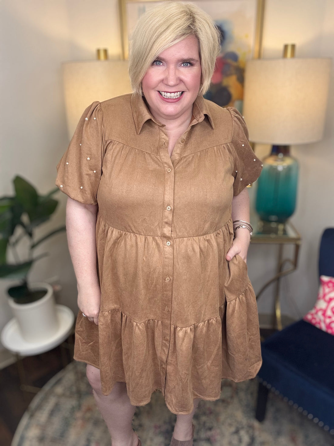 Fully Committed Dress-S-3X