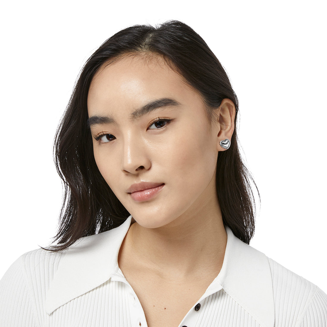 Brighton | Pretty Tough Post Heart Earrings