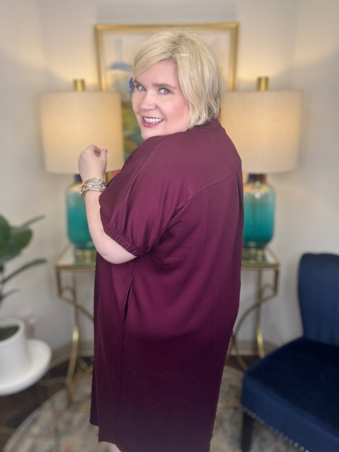 Leveled Up Curvy Dress