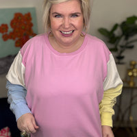 Sherbet Dreams Curvy Sweatshirt