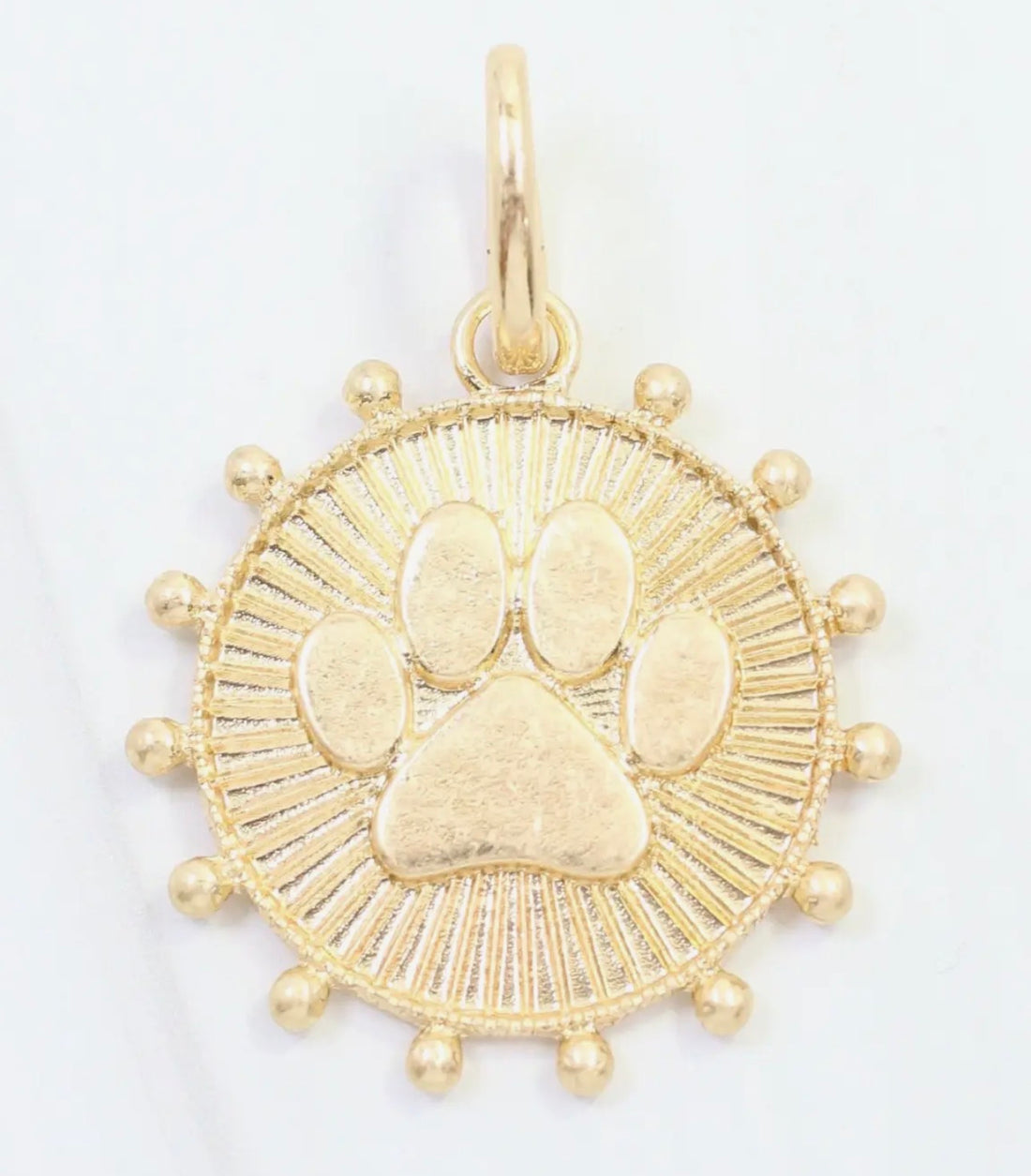 Caroline Hill | Carmen Coin Charm-Paw Print