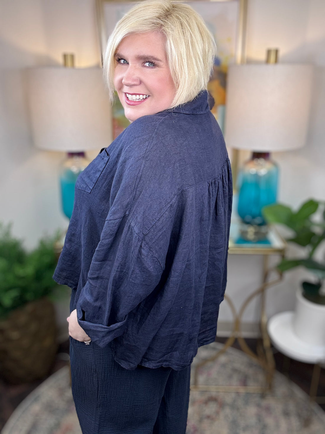 Meant For More Linen Jacket
