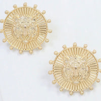 Caroline Hill | Carmen Coin Earring-Tiger