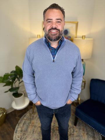 Patrick Quarter Zip Sweater