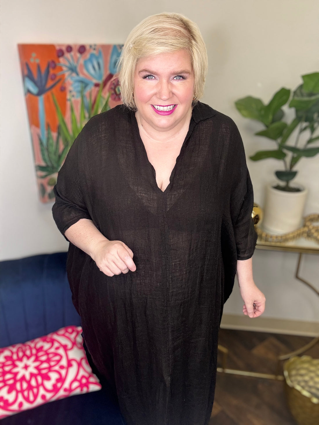 Can’t Forget You Curvy Tunic Dress