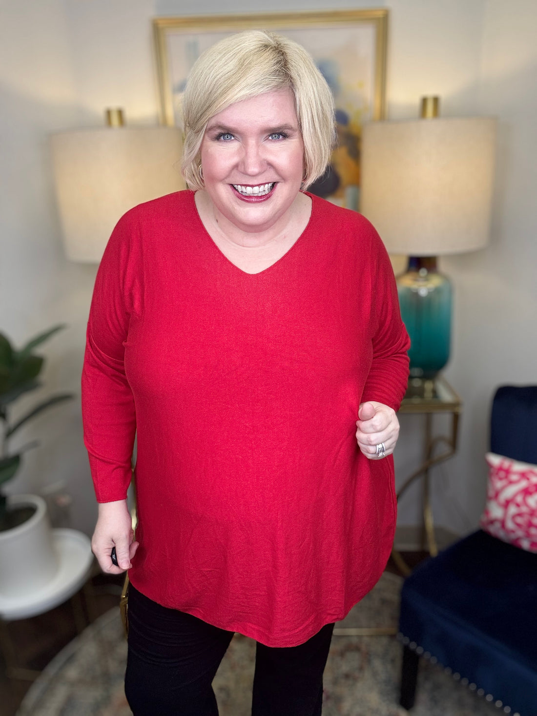 All At Once Curvy Sweater-7 Colors!
