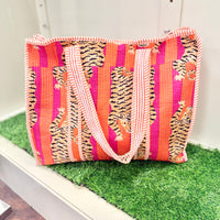 Queen’s Quilted Tote
