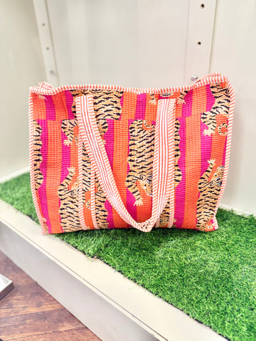 Queen’s Quilted Tote