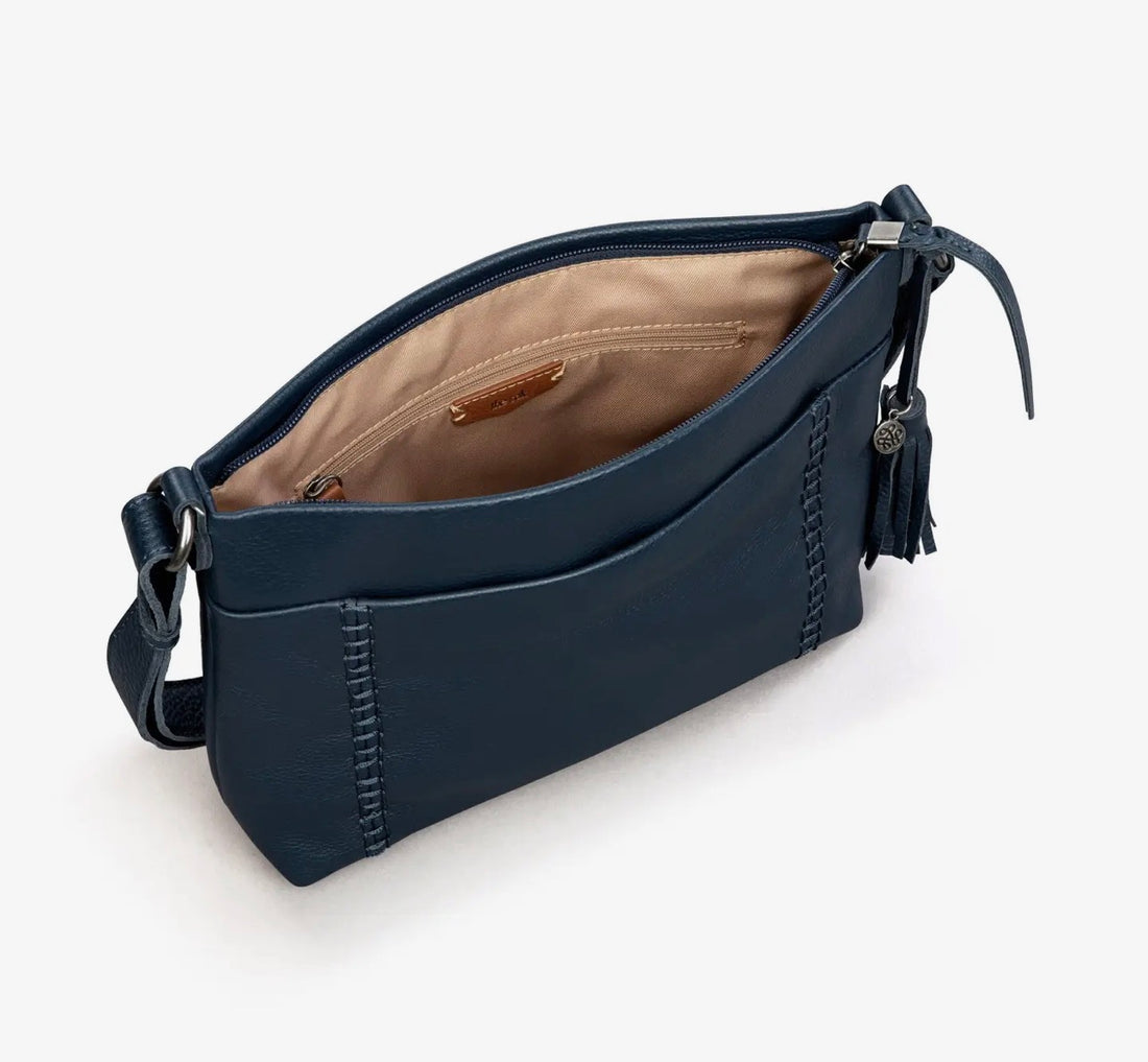 The Sak | Melrose Crossbody Leather-Indigo