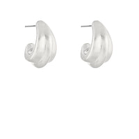 Matte Metal Hoops-2 Colors