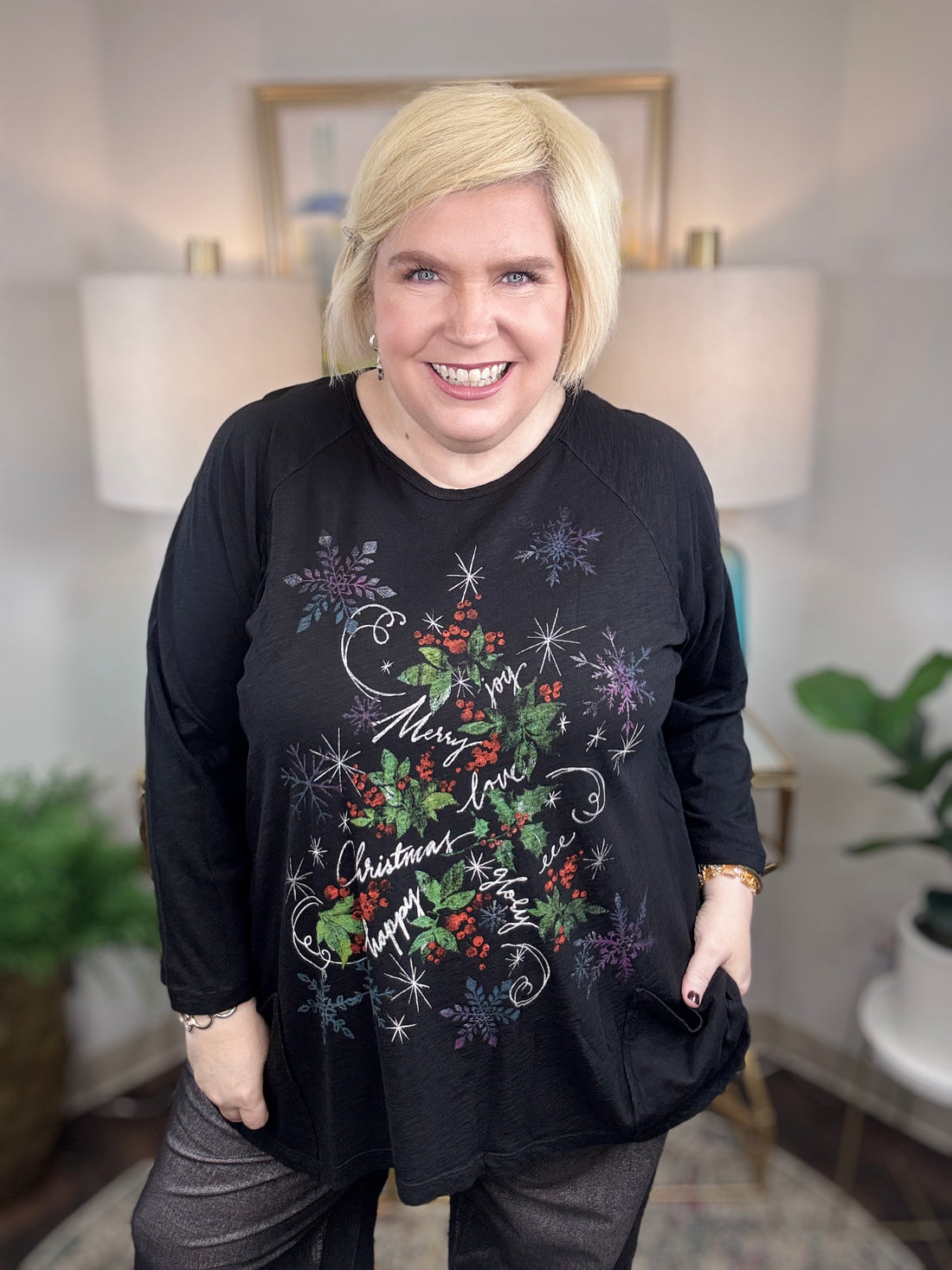 Jess & Jane | Holly Jolly Tunic
