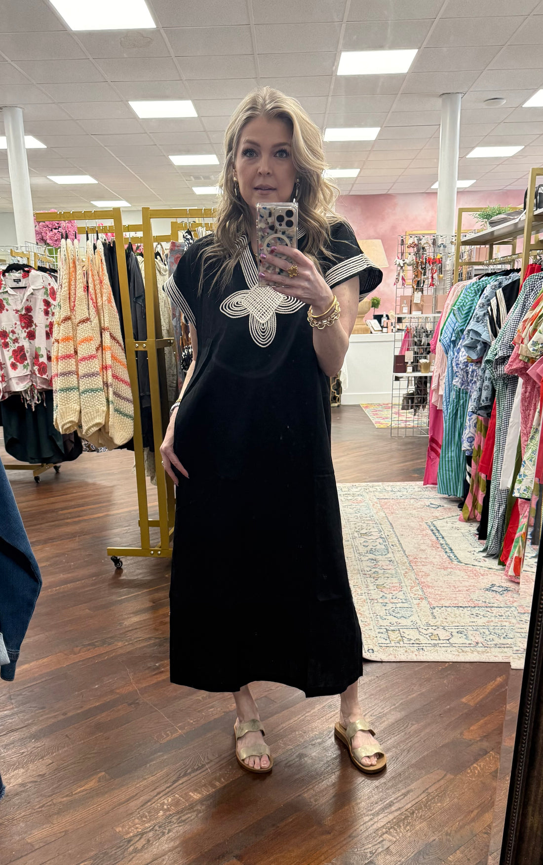 Second To None Dress-Black - The Shoppes at Coldwater