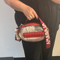 Clear Football Purse