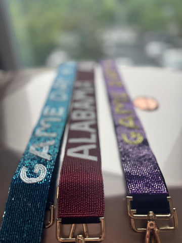 Game Day Beaded Purse Strap