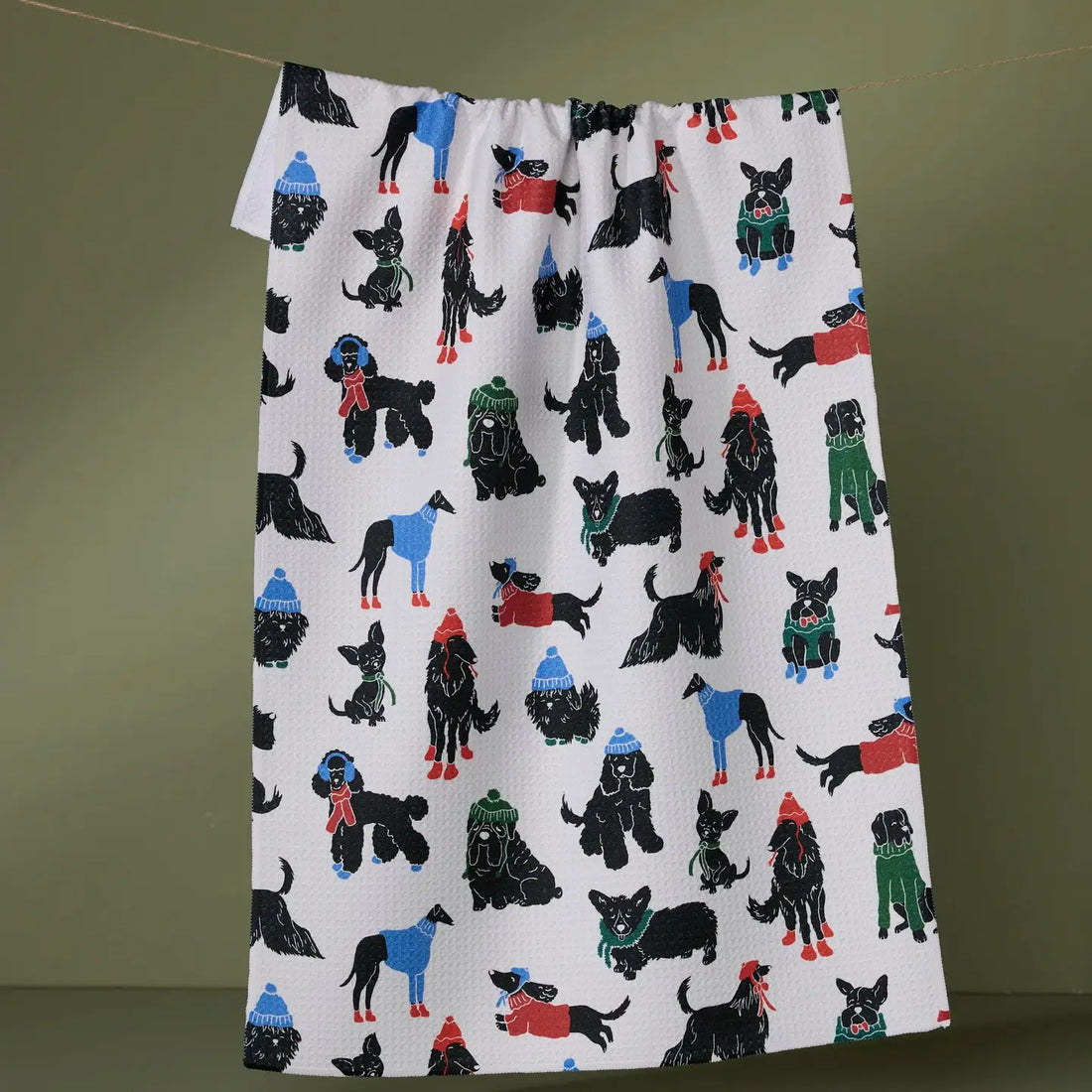 Geometry Dogue Magazine Tea Towel
