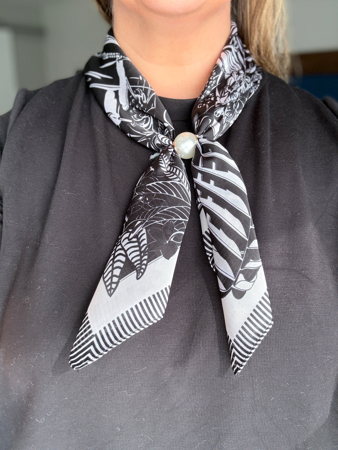 Pearl Scarf Necklace
