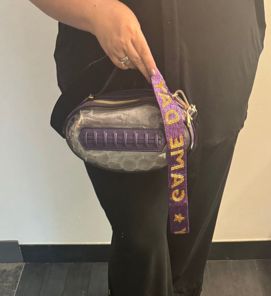 Game Day Beaded Purse Strap